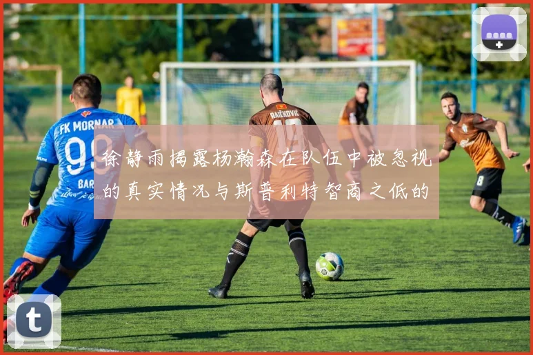 徐静雨揭露杨瀚森在队伍中被忽视的真实情况与斯普利特智商之低的尴尬真相